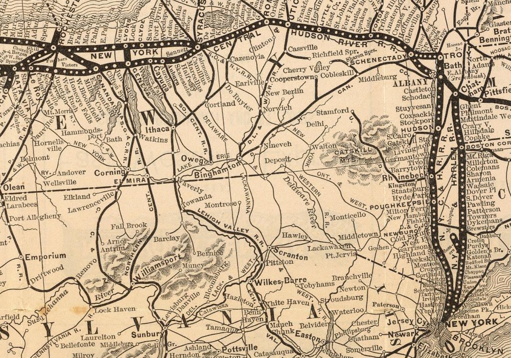 1885 NY Central RR